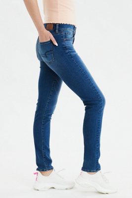 american eagle low rise skinny jeans