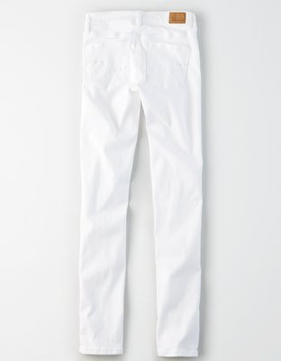 american eagle womens white jeans