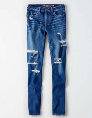 Женские джинсы American Eagle AE Denim X Seamless High-Waisted Jegging — фото 3