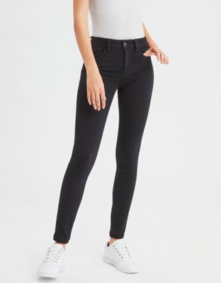 Black high waisted 2024 jeans american eagle