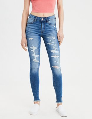 Indigo Denim Jegging | American Eagle Outfitters