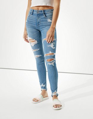 ae high waisted jeans