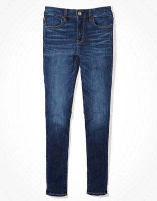 low rise black jeggings