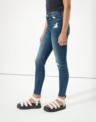 Женские джинсы American Eagle AE Lu(x)e High-Waisted Jegging — фото 4