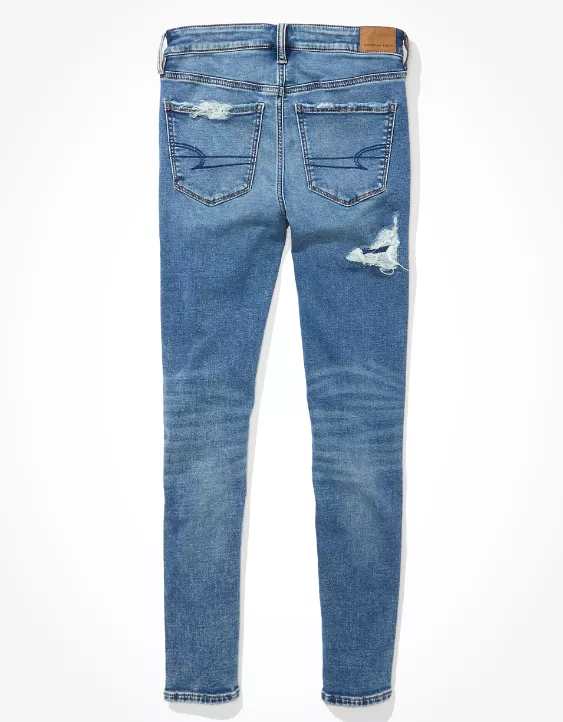 AE Cozy Ne(x)t Level Patched High-Waisted Jegging