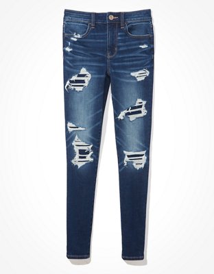 american eagle hi rise jegging super stretch