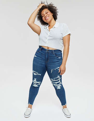 AE Ne(x)t Level Patched High-Waisted Jegging