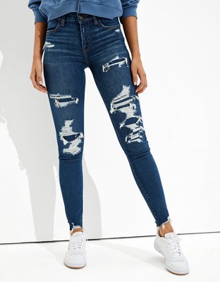 Pantalones rotos american eagle sale