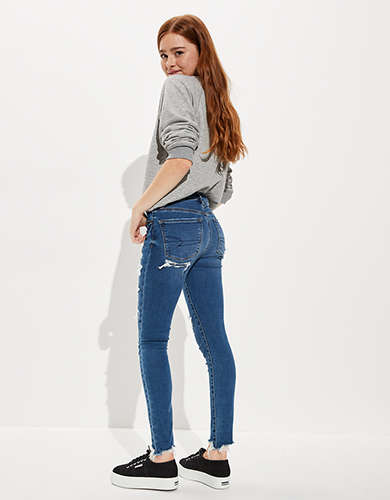 AE Ne(x)t Level Soft Knit Patched High-Waisted Jegging