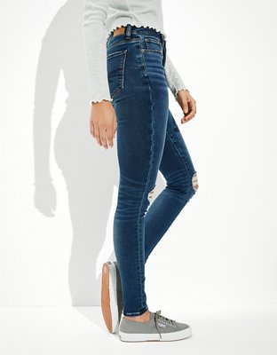 Женские джинсы American Eagle AE Next Level High-Waisted Jegging — фото 4