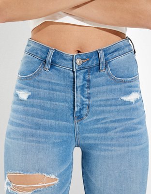 Женские джинсы American Eagle AE Dream Ripped High V-Rise Jegging — фото 5