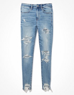 AE Real Good Upcycled Ne(x)t Level Ripped High-Waisted Jegging