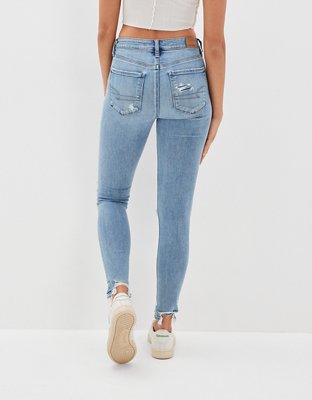 AE Real Good Upcycled Ne(x)t Level Ripped High-Waisted Jegging