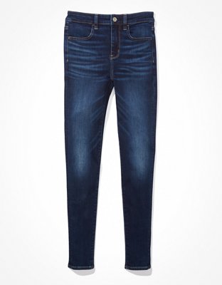 Buy American Eagle Women Blue Next Level Low-rise Jegging online