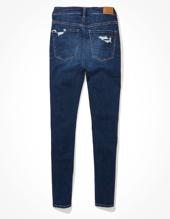 AE Ne(x)t Level Patched High V-Rise Jegging