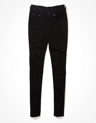 Женские джинсы American Eagle AE Next Level Ripped High V-Rise Jegging — фото 3