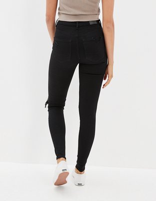 Женские джинсы American Eagle AE Next Level Ripped High V-Rise Jegging — фото 2