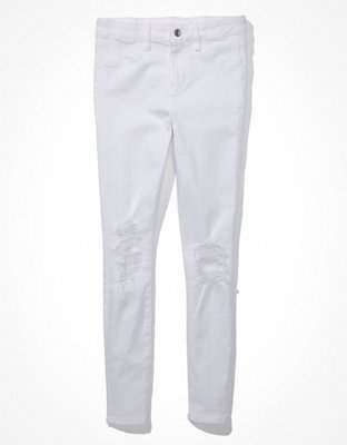 American Eagle Denim X Jegging  White jeggings, White jeans, White jeans  men