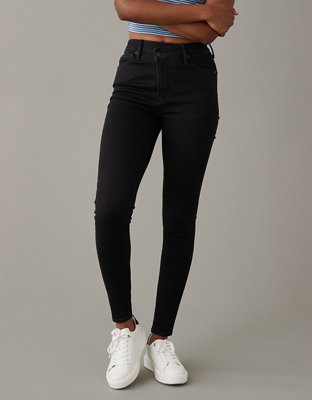 Buy Friends Like These Black Tall High Waisted Jeggings from Next USA