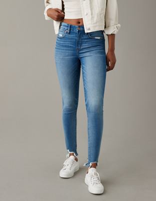Luxe Ultra High Waist Skinny Jeans - White