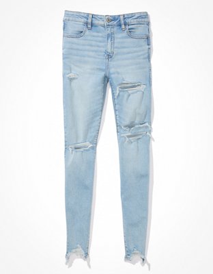 American Eagle Outfitters Next Level Stretch Jeggings Blue Size 0 - $16  (56% Off Retail) - From Mak