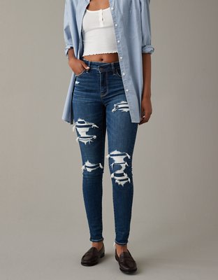 Buy online Pocket Detail High Rise Jegging from Jeans & jeggings