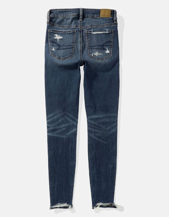 AE Next Level High-Waisted Ripped Jegging