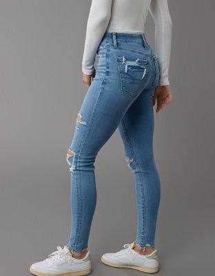 AE Next Level Ripped High-Waisted Jegging