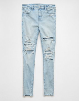 AE Next Level High-Waisted Ripped Jegging