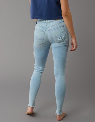 AE Next Level High-Waisted Ripped Jegging