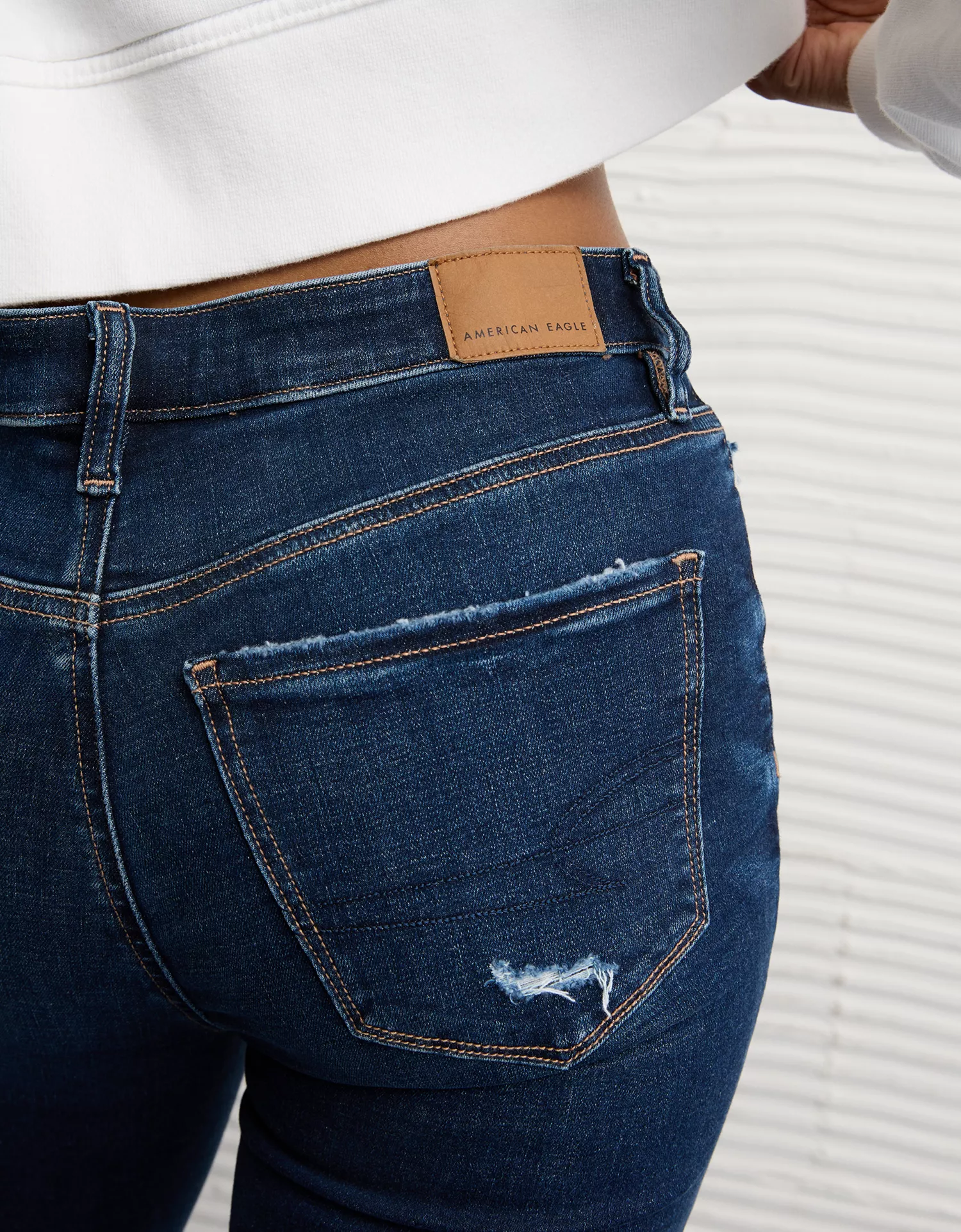 AE High-Waisted Ripped Jegging - thumbnail 6