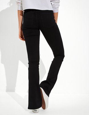 boot cut jeans black