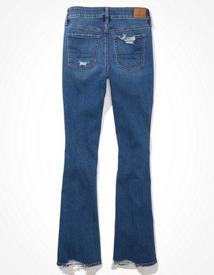 AE Ne(x)t Level Ripped High-Waisted Skinny Kick Jean