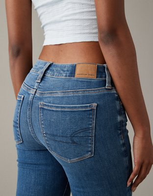 AE Next Level High-Waisted Skinny Kick Jean