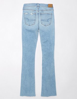 AE Next Level High-Waisted Ripped Skinny Kick Jean