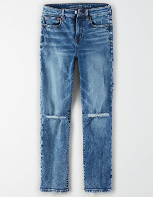 american eagle straight jeans womens