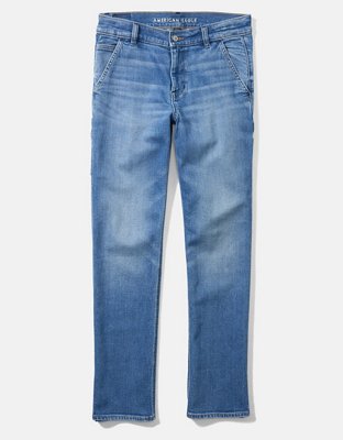 AE Next Level High-Waisted Straight-Leg Jean