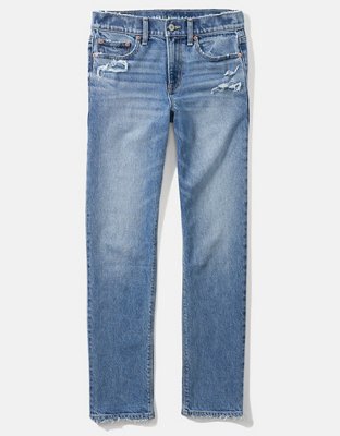 AE Stretch High-Waisted Straight Jean