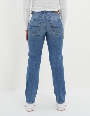 Женские джинсы American Eagle AE Stretch High-Waisted Straight Jean — фото 2