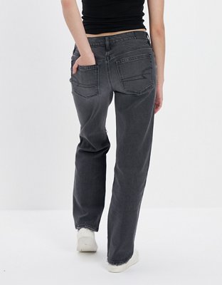 AE Stretch High-Waisted Straight Jean