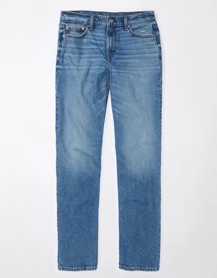 AE x The Ziegler Sisters Stretch High-Waisted Relaxed Straight Jean