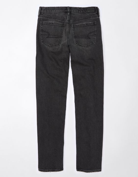 AE x The Ziegler Sisters Relaxed Straight Jean Stretch Cintura Alta