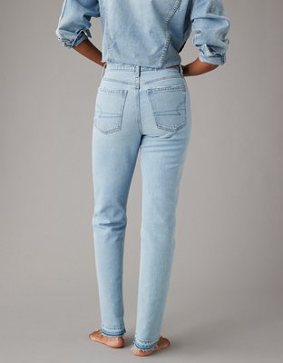 AE Stretch Super High-Waisted Straight Jean