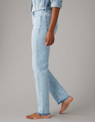 AE Stretch Super High-Waisted Straight Jean