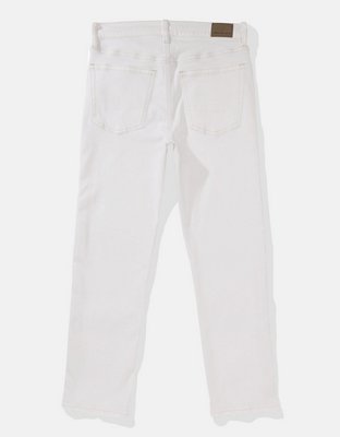 AE Stretch Super High-Waisted Ankle Straight Jean