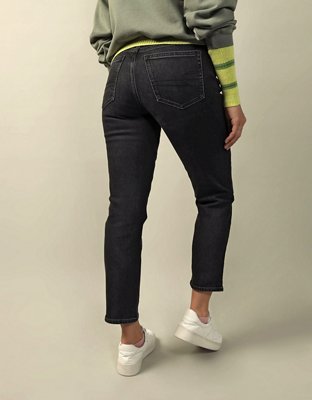 AE Super High-Waisted Ankle Straight Jean