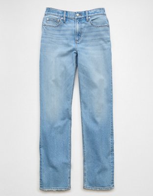 AE Stretch Super High-Waisted Straight Jean