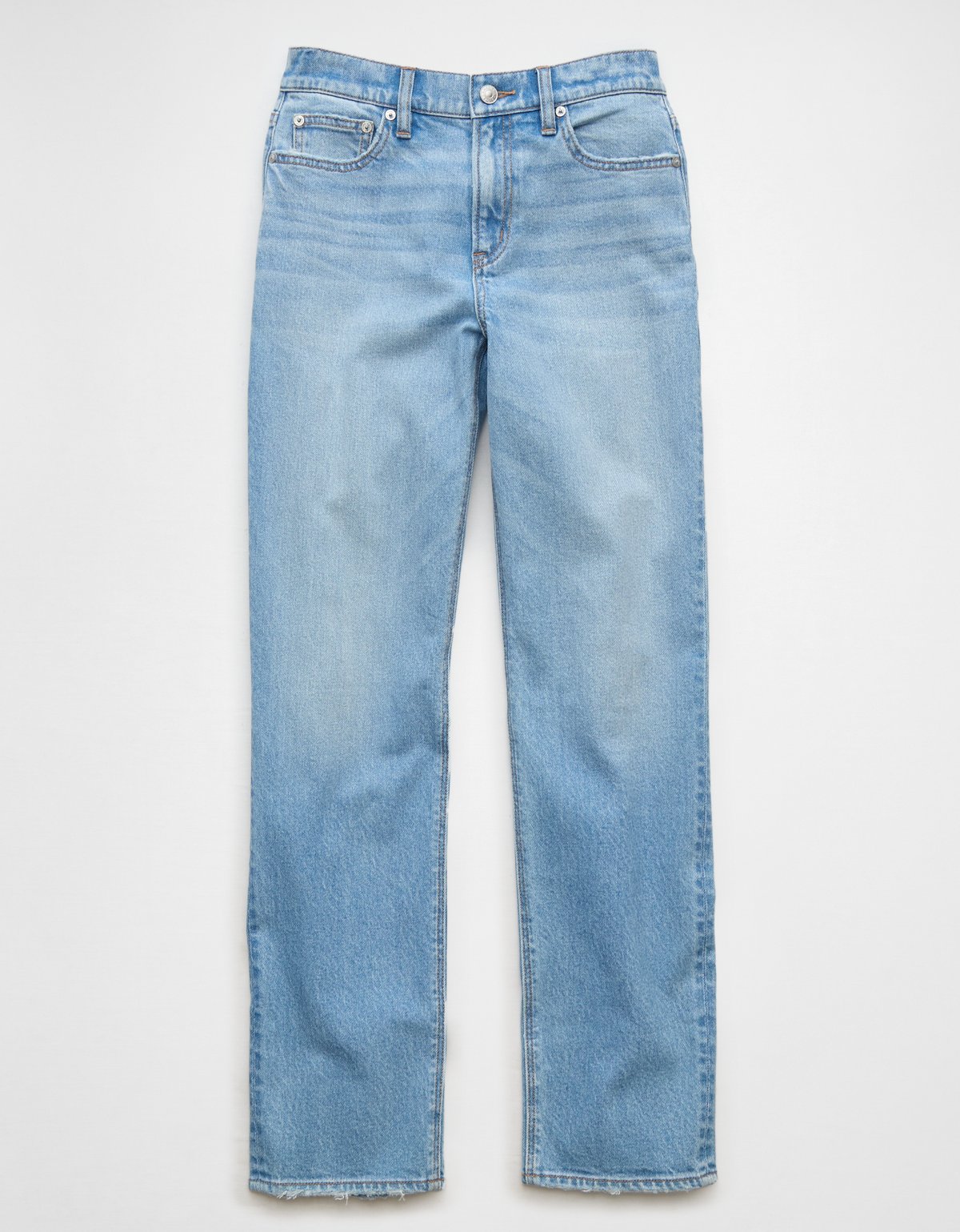 AE Stretch Super High-Waisted Straight Jean - image 4