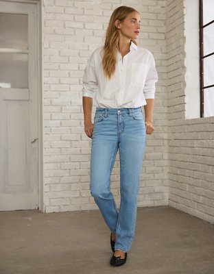 High waisted elastic jeans best sale