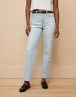 AE Stretch Super High-Waisted Straight Jean